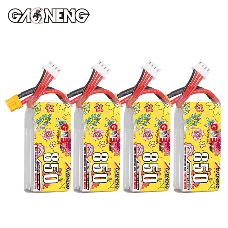 Drone Carrera Rc - Upgraded GNB 4S 15.2V 850mAh Lipo