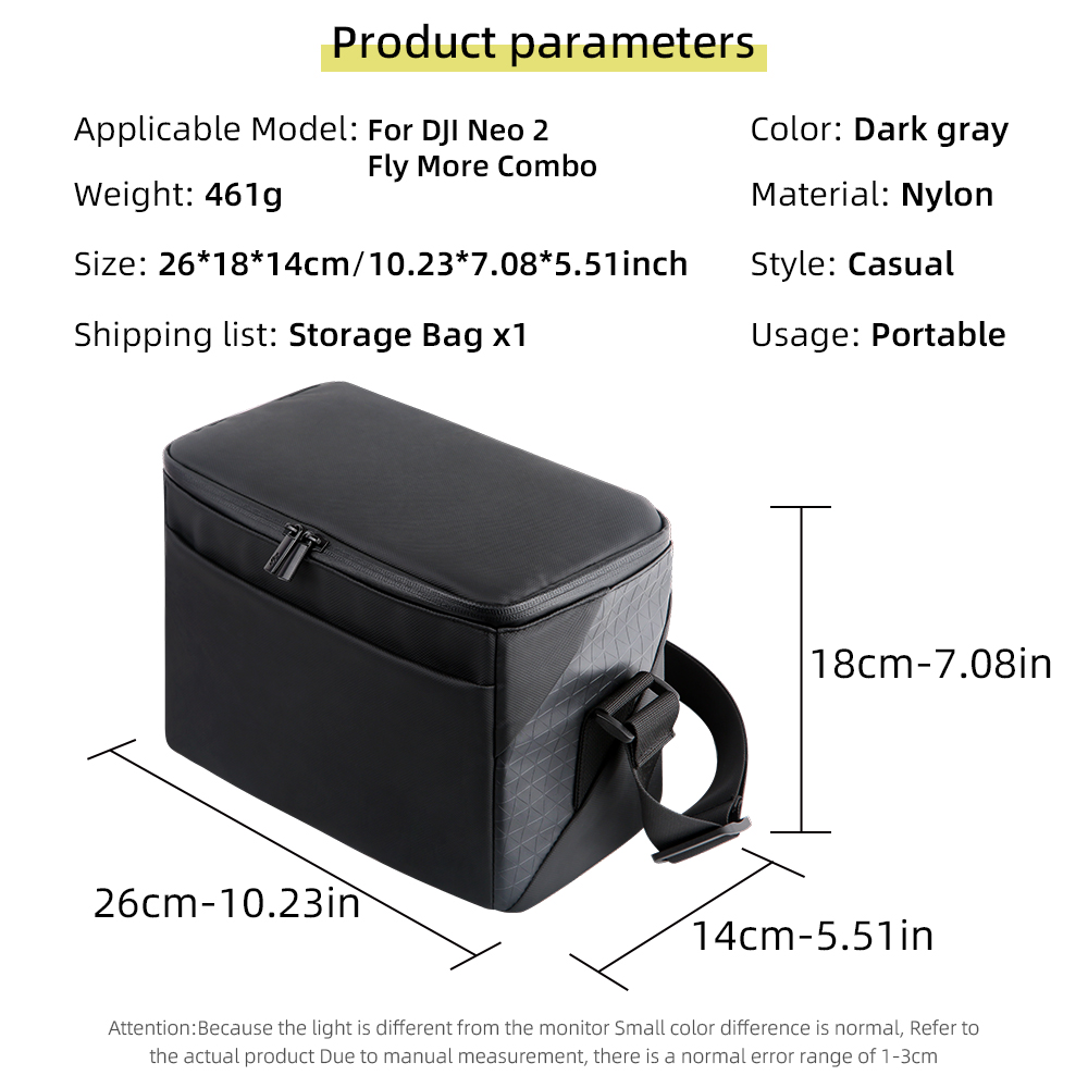 Carry Case for DJI Neo 2/Lito  - đánh giá và giá Drone X1 Rc