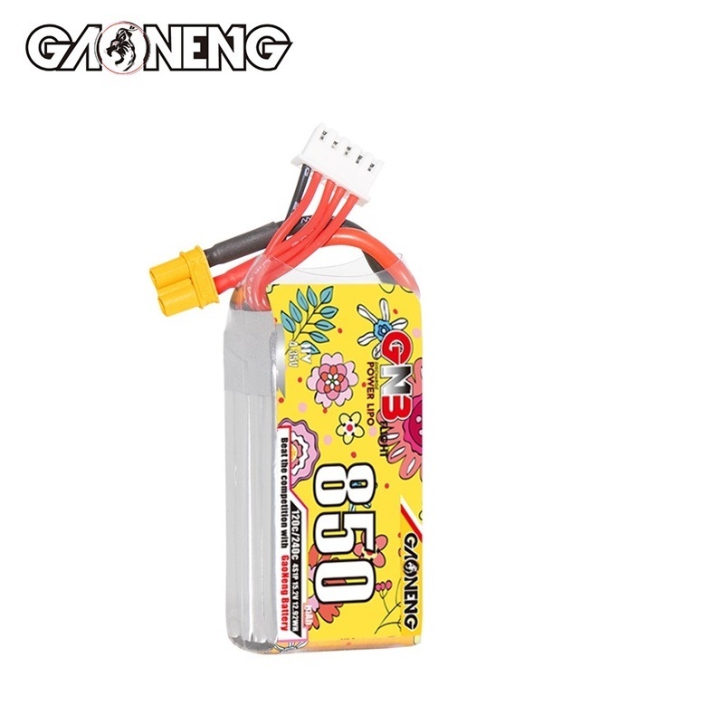 Upgraded GNB 4S 15.2V 850mAh L - đánh giá và giá Drone Carrera Rc