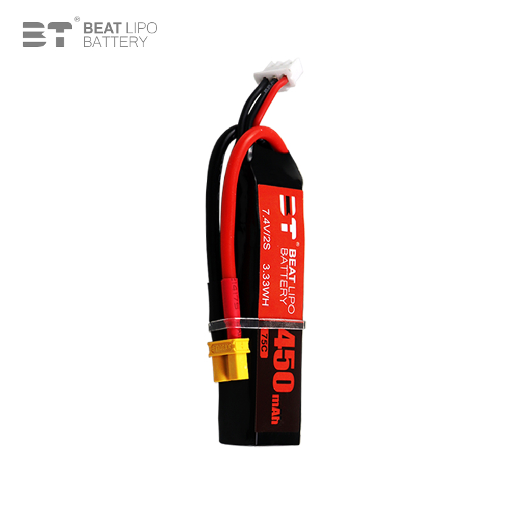 BEAT 2S 7.4V 450mAh 75C LiPo B - đánh giá và giá Drone Carrera Rc