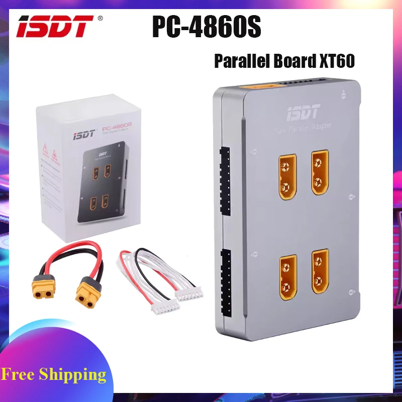 ISDT PC-4860S PC4860 1-8S Safe - đánh giá và giá Lipo Parallel Charging Board