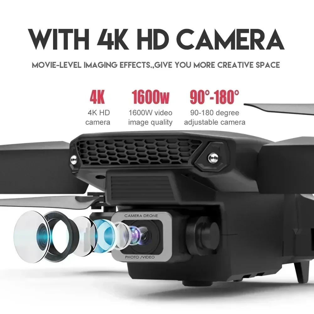 E88 Pro WIFI FPV Drone Wide An - đánh giá và giá Rc Drone E88