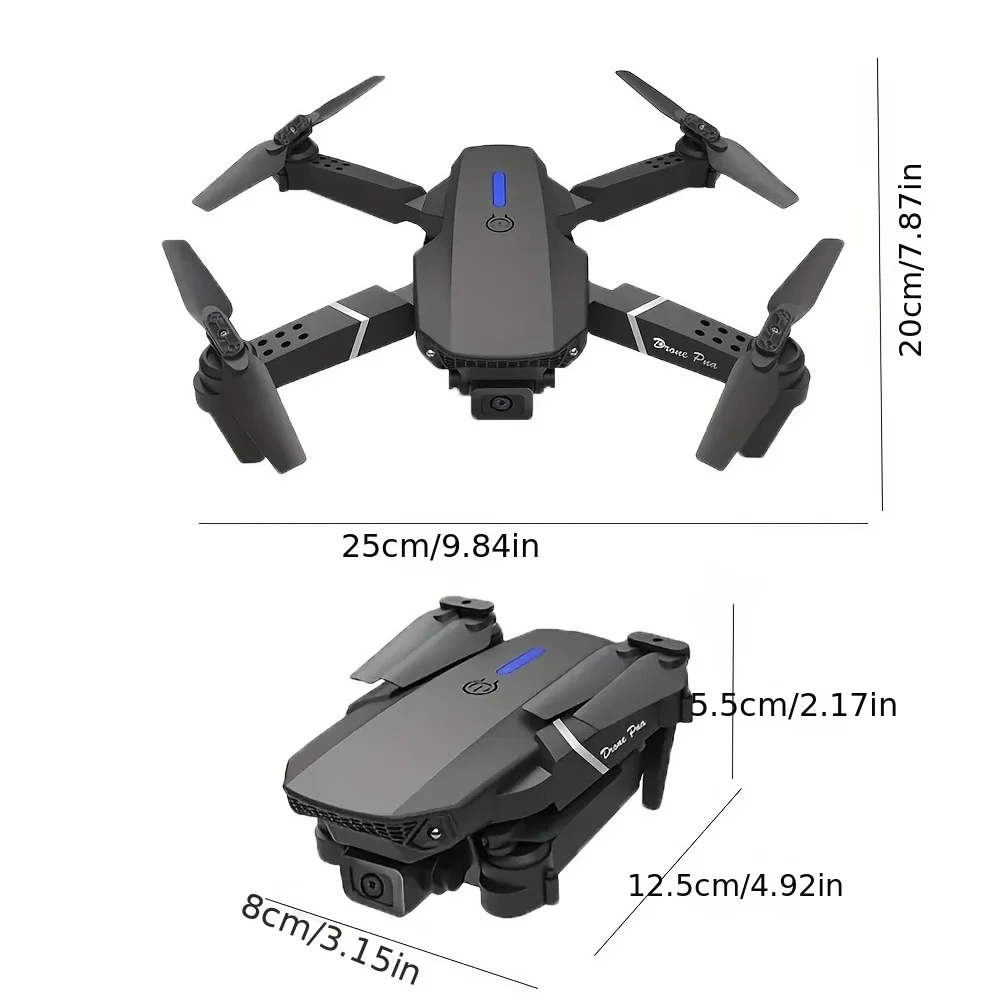 Professional Drone E88 4K Wide - đánh giá và giá Rc Drone E88