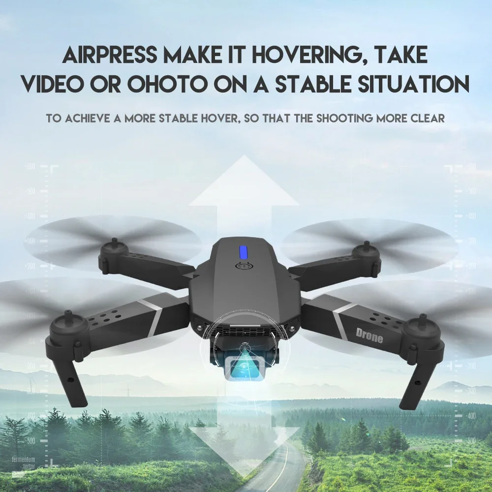 Professional Drone E88 4K Wide - đánh giá và giá Rc Drone E88