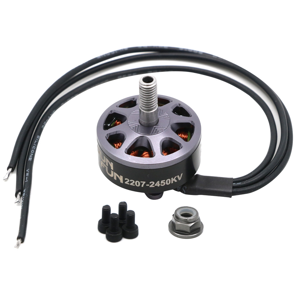 1/4pcs Set Sun Fun 2207 Brushl - đánh giá và giá Drone Carrera Rc