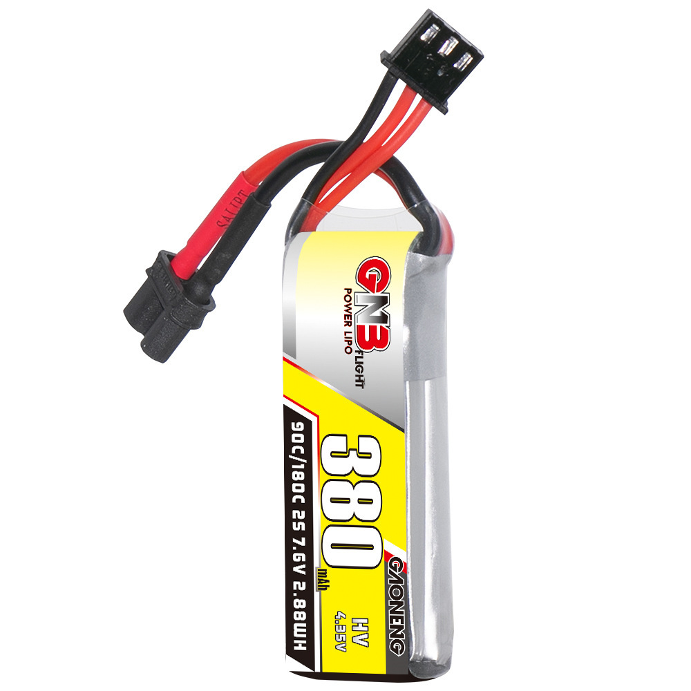 GNB 2S 7.6V 380mAh 90C/180C Li - đánh giá và giá Drone Carrera Rc