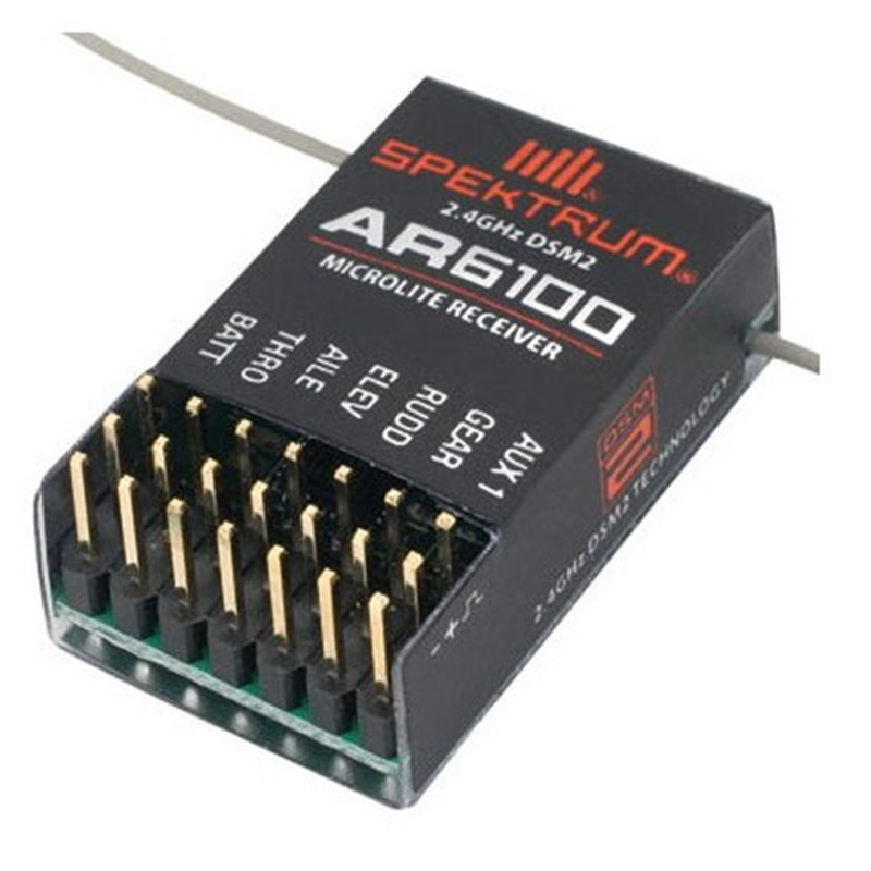 AR6100 DSM2 RC Đầu Thu 2.4GHz  - đánh giá và giá Drone Rc Battery