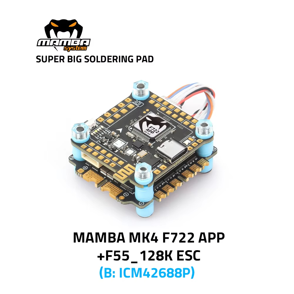 Diatone MAMBA F722 APP MK4 WIF - đánh giá và giá Esc 4In1 Brushless