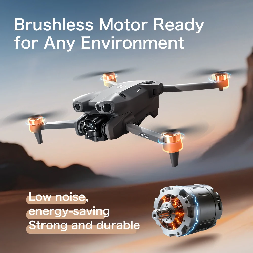 GT50 4K/6K/8K FPV Drone with D - đánh giá và giá Drone Rc Gt50