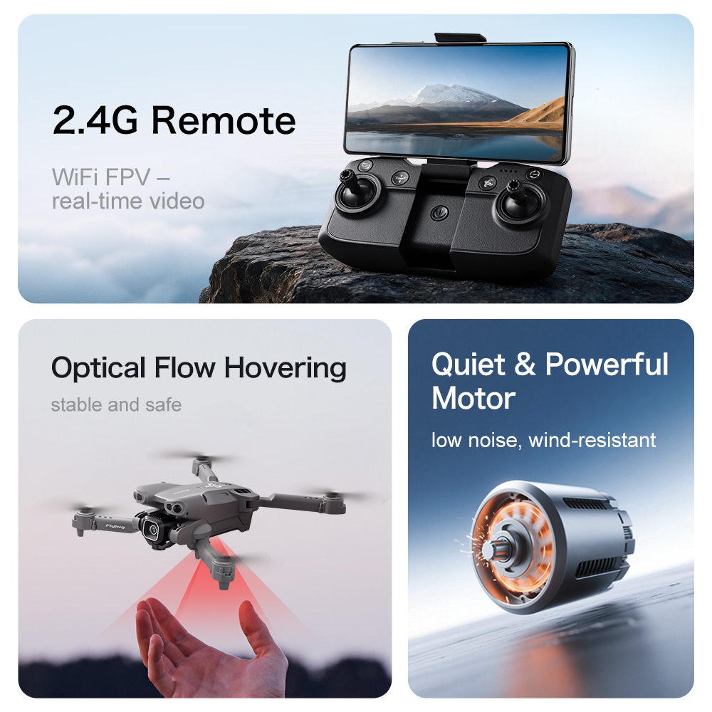 New GT50 Drone 8K HD Dual Came - đánh giá và giá Drone Rc Gt50
