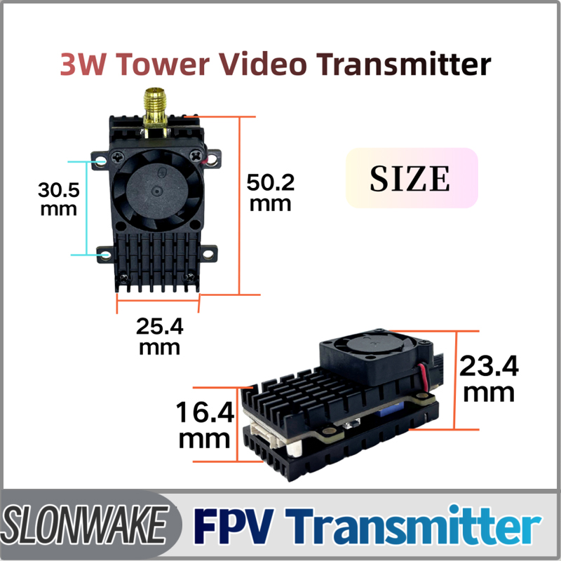 SLONWAKE 5.8G 3000mW Simulatio - đánh giá và giá Drone Rc1