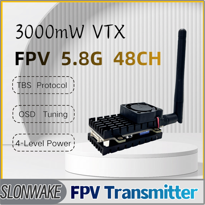 SLONWAKE 5.8G 3000mW Simulatio - đánh giá và giá Drone Rc1