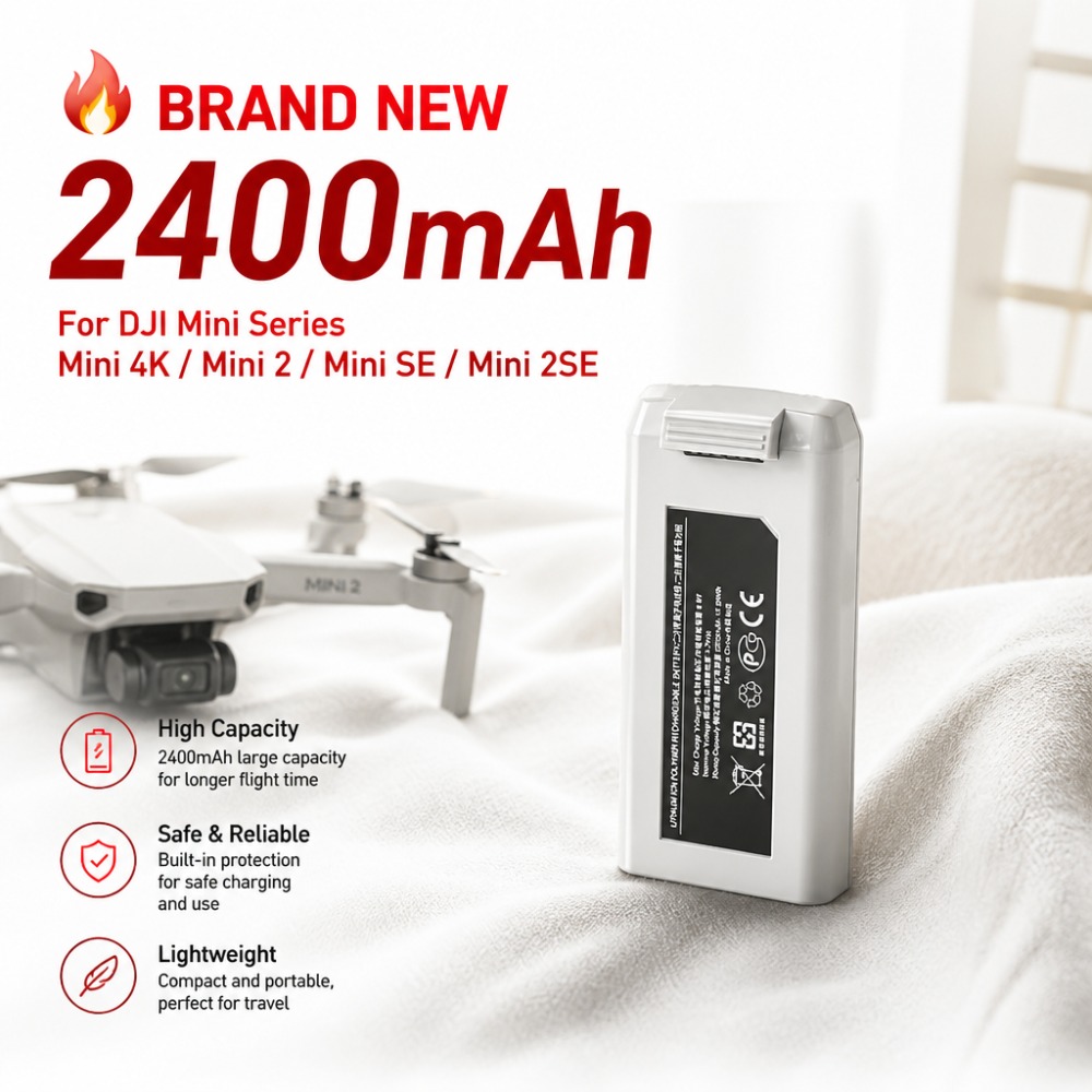 2400mAh Battery for DJI Mini 4 - đánh giá và giá Drone Smart Rc