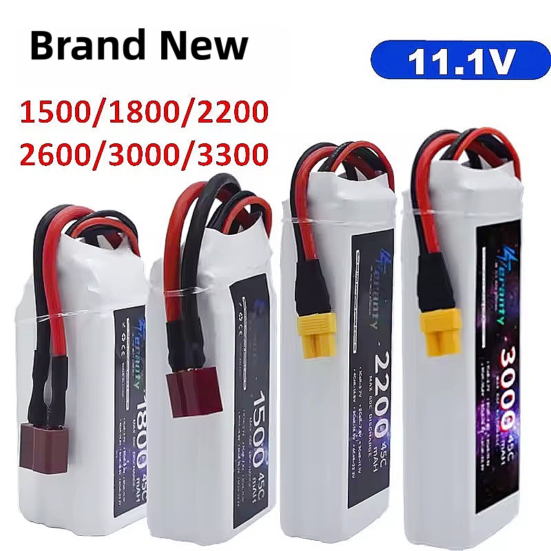 11.1V LiPo Battery 3S 1500mah  - đánh giá và giá Drone Carrera Rc