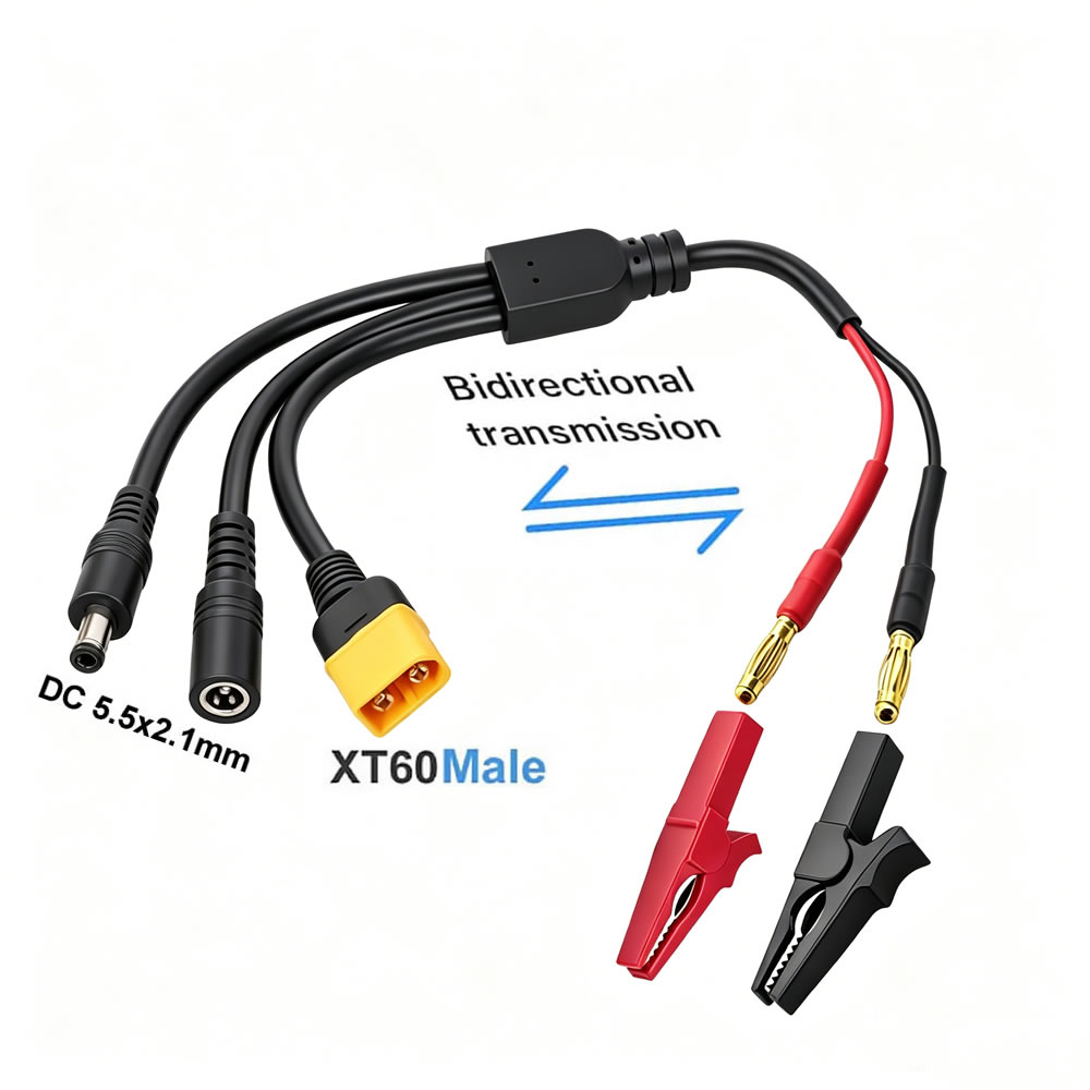 5-in-1 XT60 to 4mm Banana Plug - đánh giá và giá Drone Smart Rc