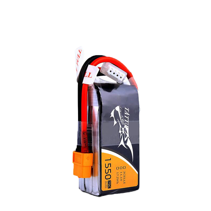 TATTU 3S 11.1V 1550mAh 75C LiP - đánh giá và giá Drone Carrera Rc