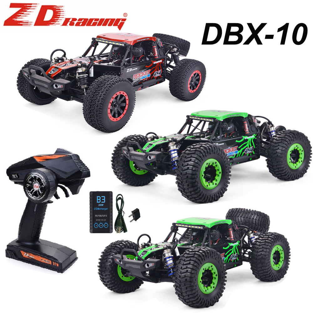 ZD Racing ROCKET DBX-10 1/10 R - đánh giá và giá Esc 4In1 Brushless